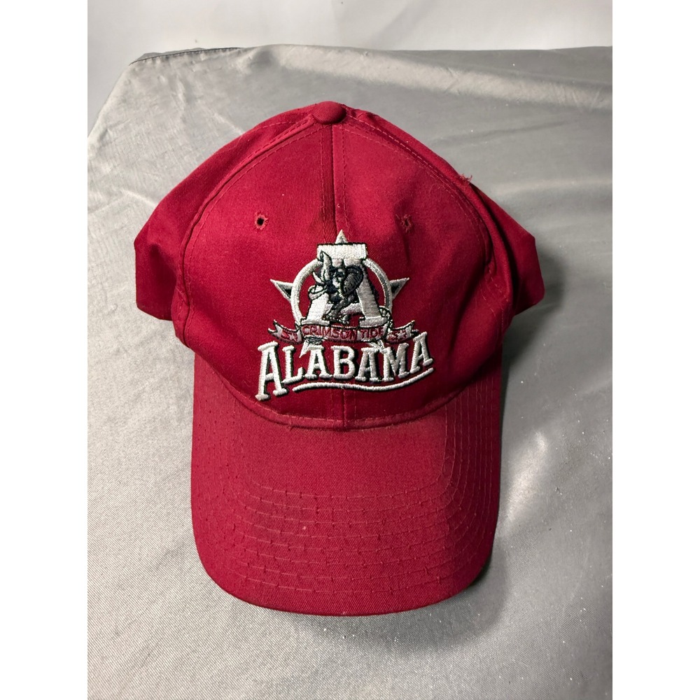 Vintage Starter Alabama Crimson Tide Hat Red Snapback Big Al Elephant Cap NCAA